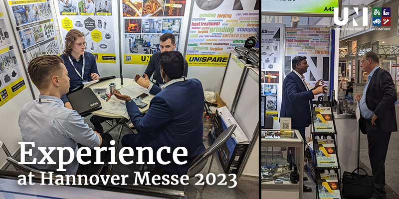 Unispares experience at Hannover Messe 2023