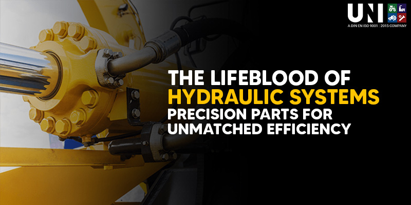 "Efficiency Unleashed: Precision Parts in Hydraulic Systems"